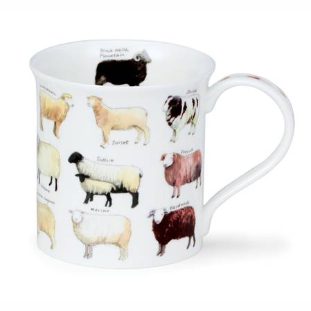Dunoon Animal Breeds Sheep Mug
